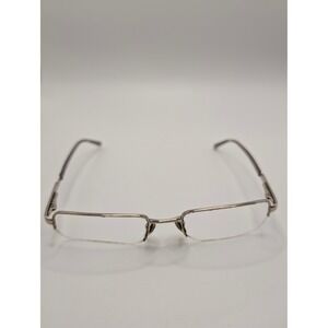 Versace MOD 1066 1053 Gunmetal Semi Rimless Eyeglasses 50-18-135